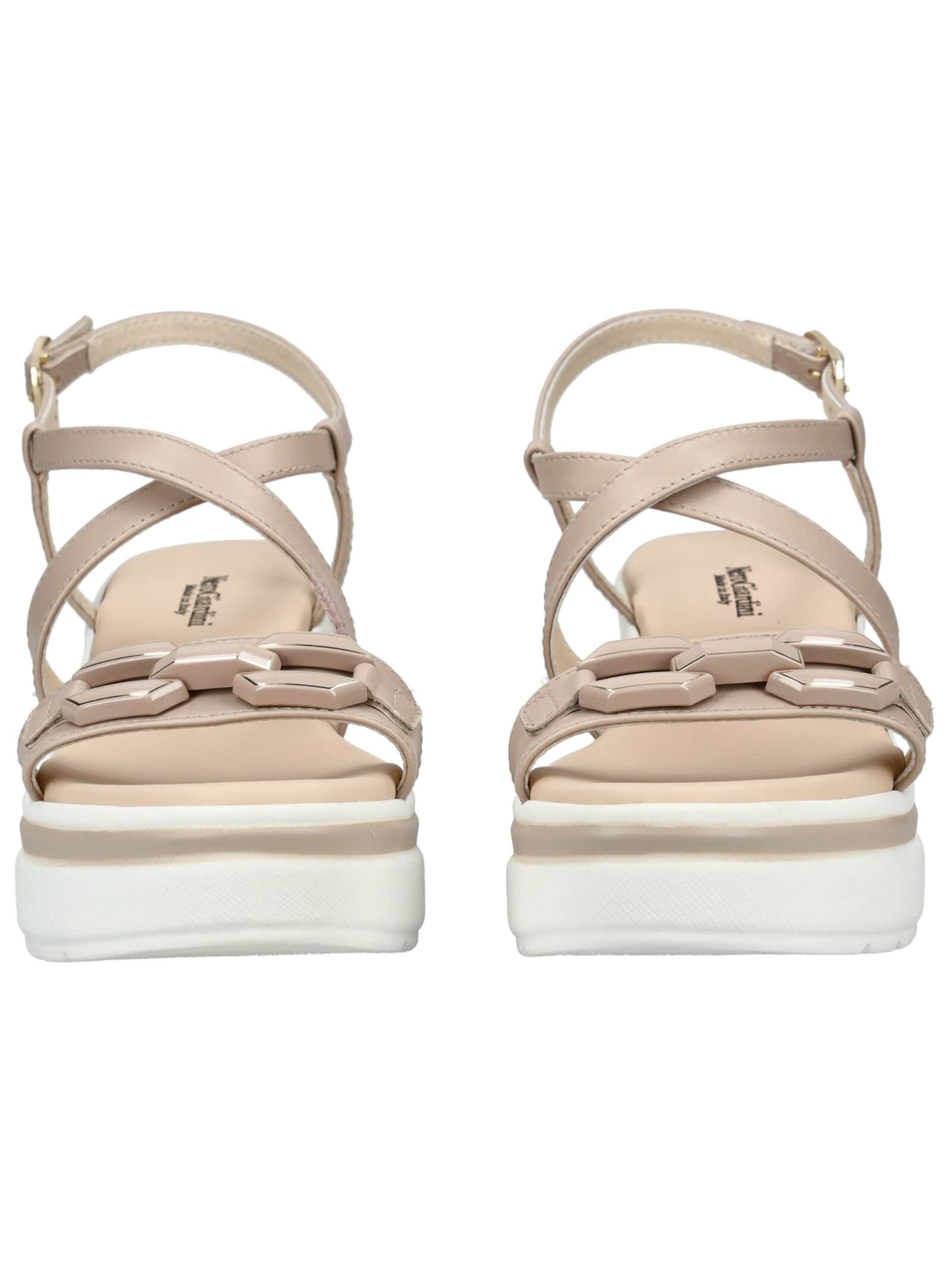 Nero Giardini Sandalen met riem in Beige