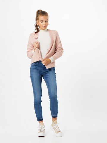 PIECES Knit Cardigan 'Bibi' in Pink