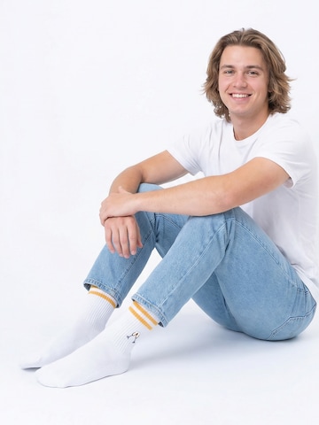 Occulto Athletic Socks 'Summer' in Beige