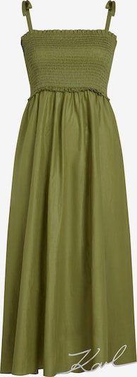 Karl Lagerfeld Strandkleid 'K/Signatur' in kiwi, Produktansicht