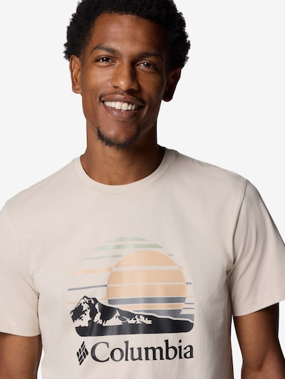 COLUMBIA Shirt 'Columbia Path Lake II Graphic' in L in Beige, Item view