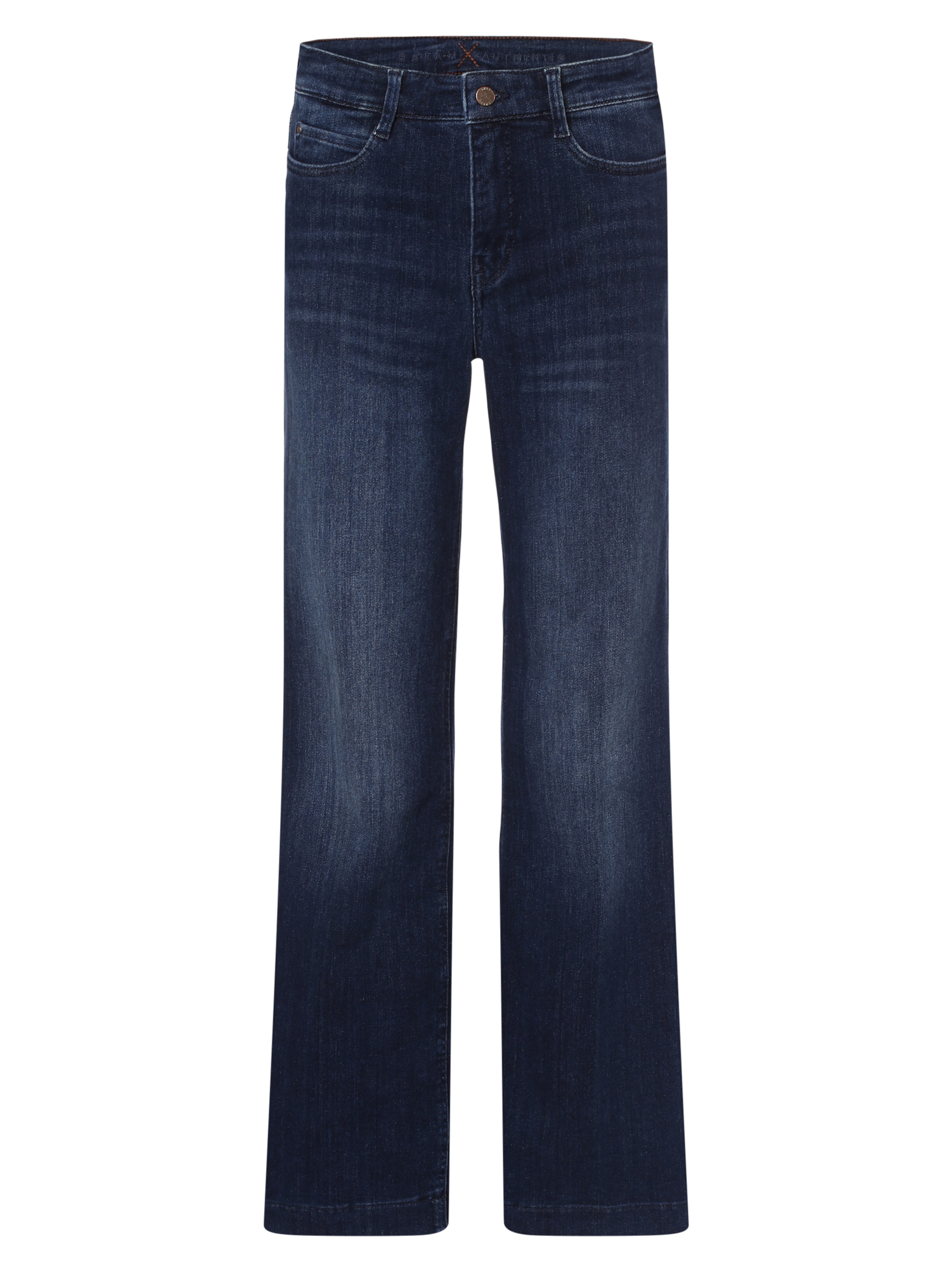 Wide Leg Jean 'Dream Authentic' MAC en bleu : devant