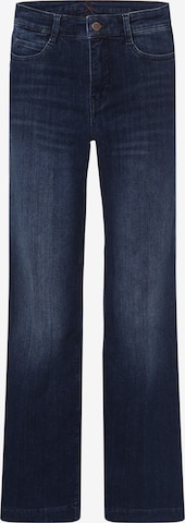 Wide Leg Jean 'Dream' MAC en bleu : devant