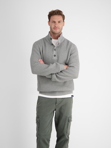 Pull-over LERROS en gris : devant