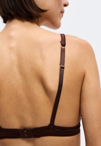 ETAM Triangle Bra 'Chuchotee' in Brown