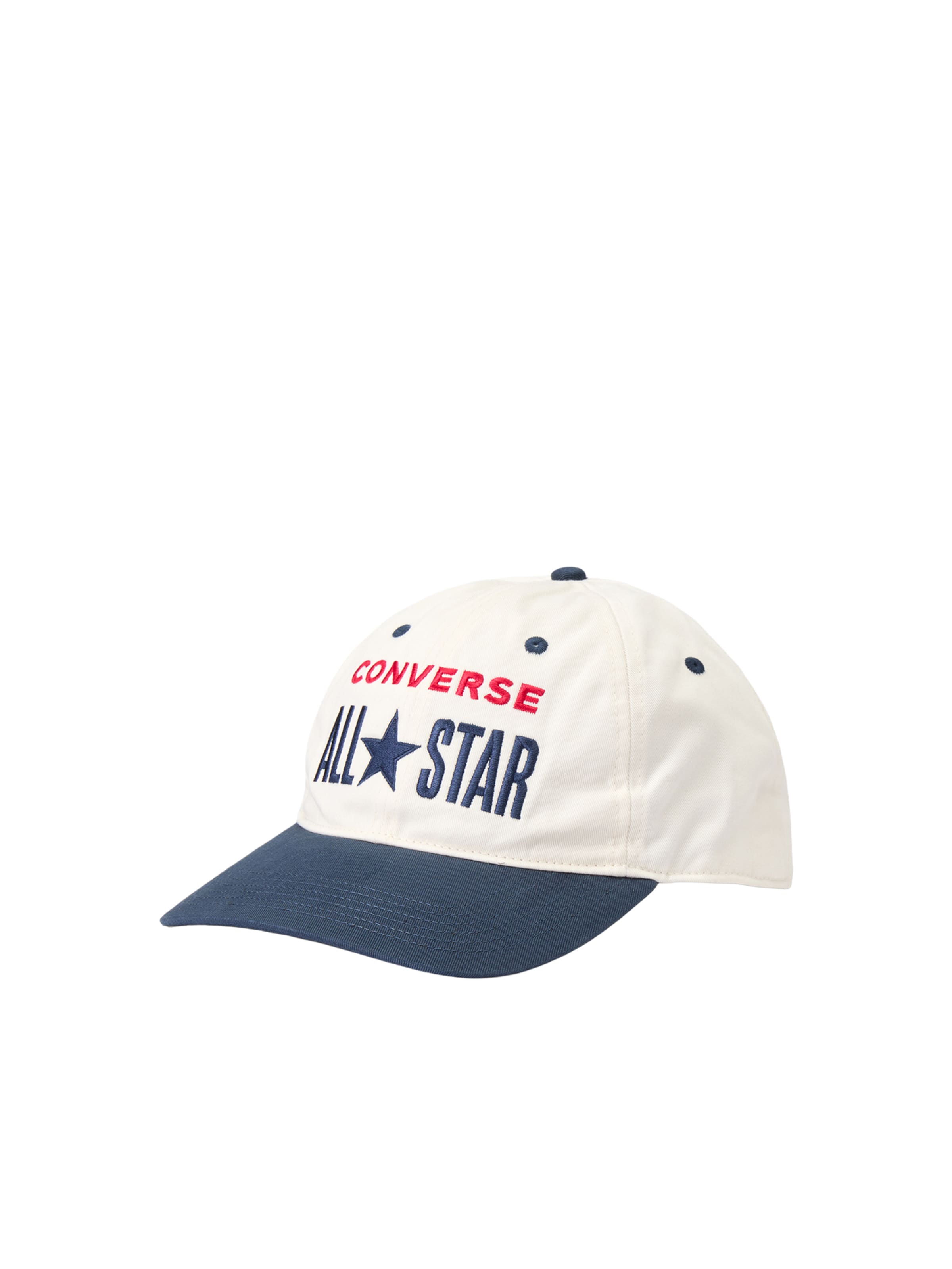 CONVERSE Czapka z daszkiem 'ALL STAR' w kolorze niebieski: przód