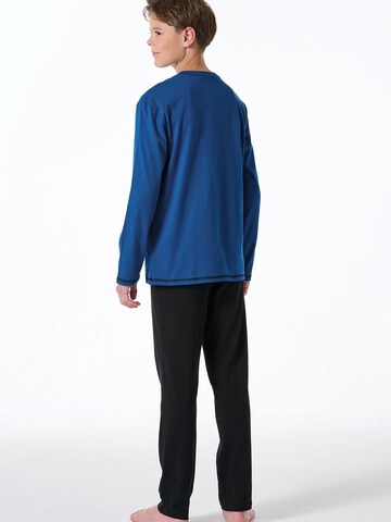 SCHIESSER Pajamas in Blue
