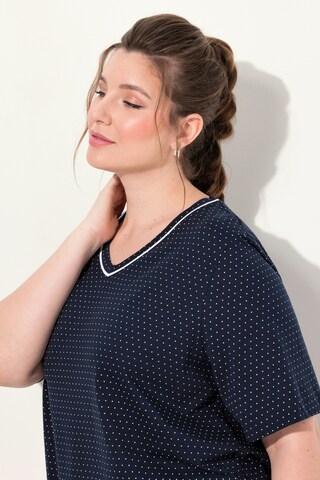 Ulla Popken Pyjama in Blau