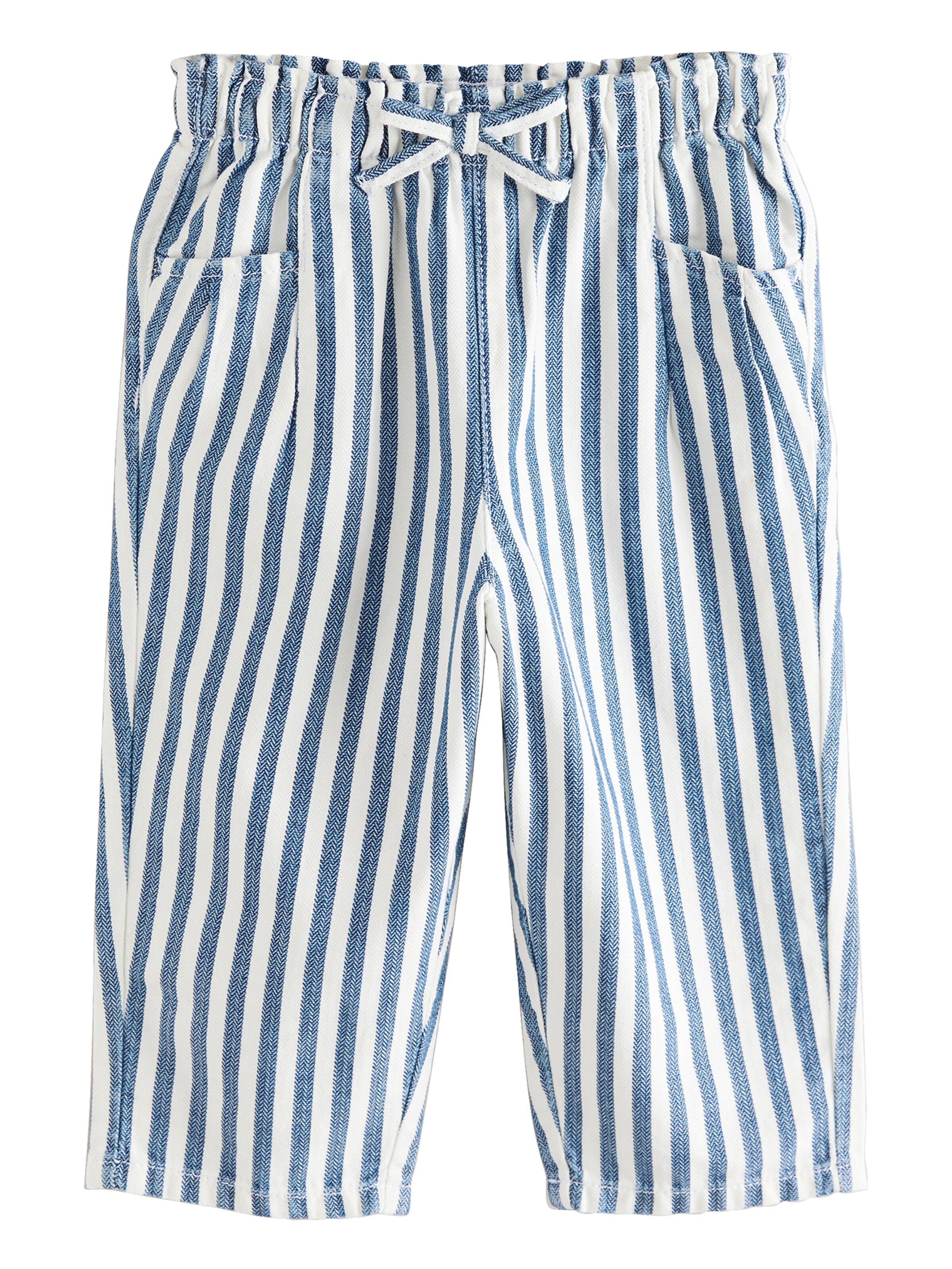 Next Обычный Штаны в Синий: спереди