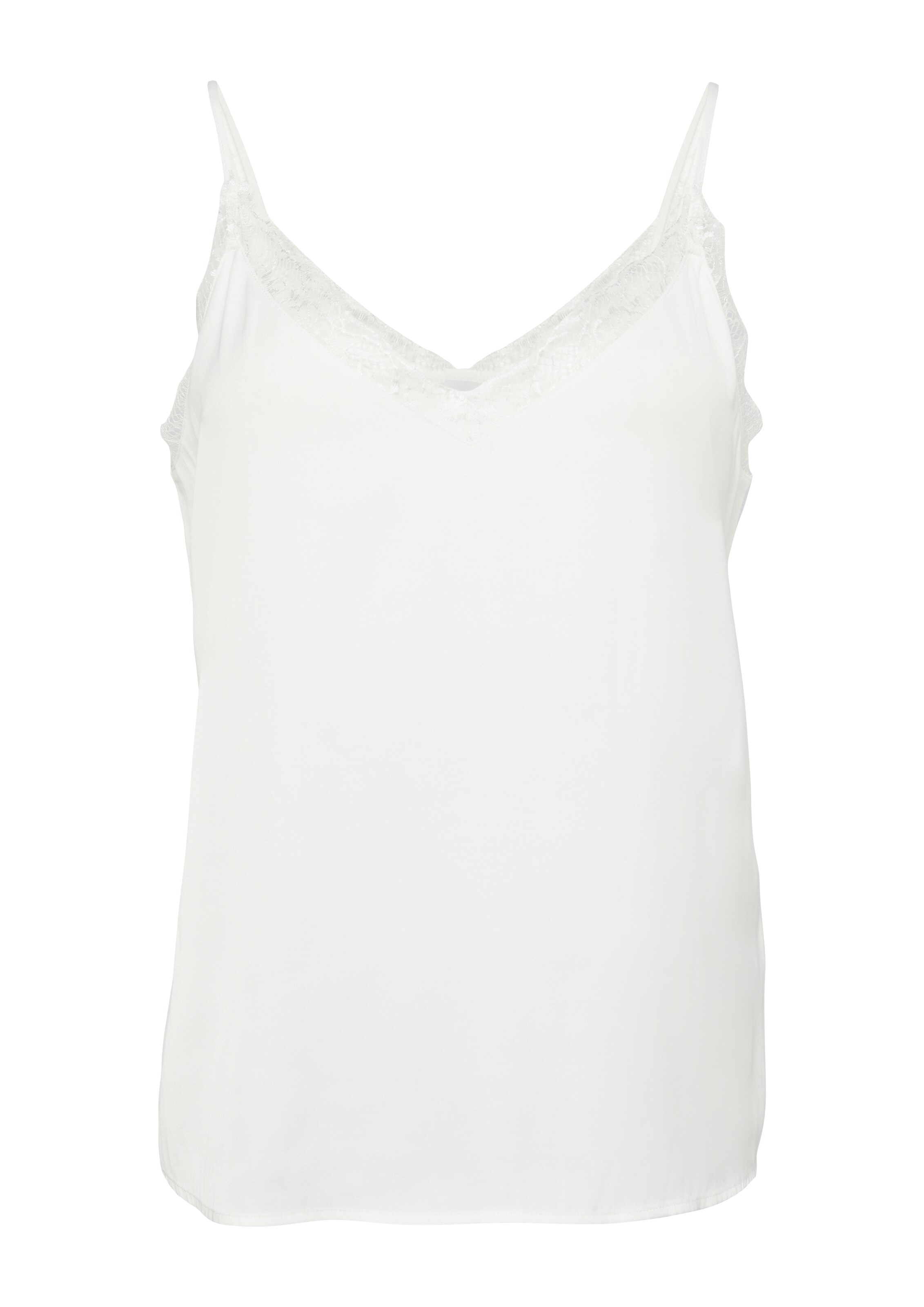 COMMA Top in Wit: voorkant