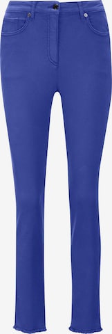 Jeggings MADELEINE en bleu : devant