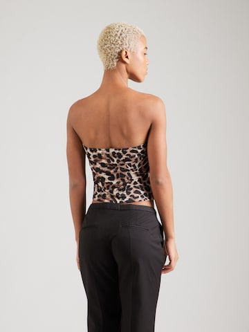 ABOUT YOU Топ 'Mieke' в Коричневый