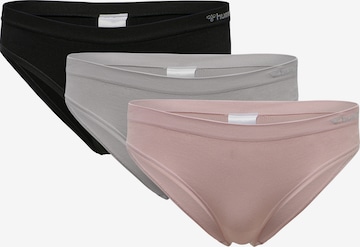 Hummel - Cueca desportiva 'Juno' em cinzento: frente