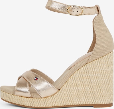 TOMMY HILFIGER Sandale in gold, Produktansicht