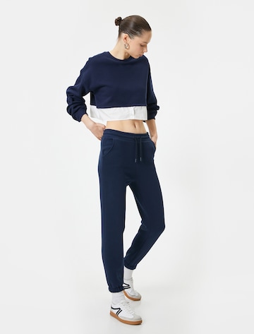 Koton Tapered Hose in Blau