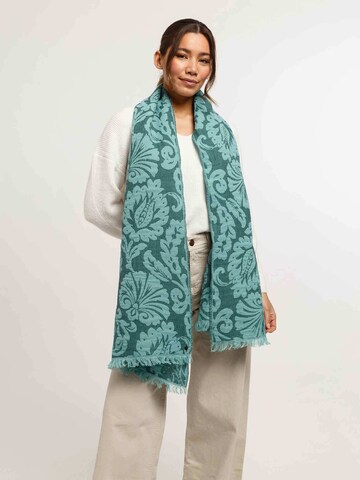 FRAAS Oversizeschal in Blau: Vorderseite