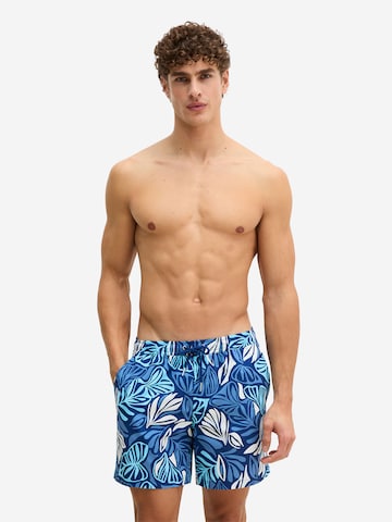 Shorts de bain ' Woven ' Marc O'Polo en bleu : devant