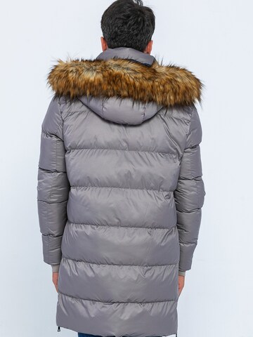 Giorgio di Mare Winter Coat 'Alberta' in Grey