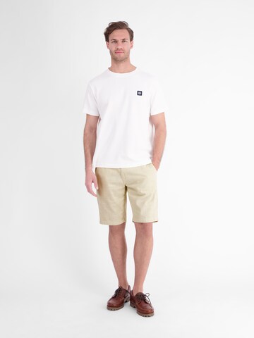 LERROS Regular Sommerliche Chino-Shorts aus reiner Baumwolle mit Tunnelzug in Beige