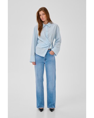 My Essential Wardrobe Wide Leg Jeans 'THE LOUIS' i blå