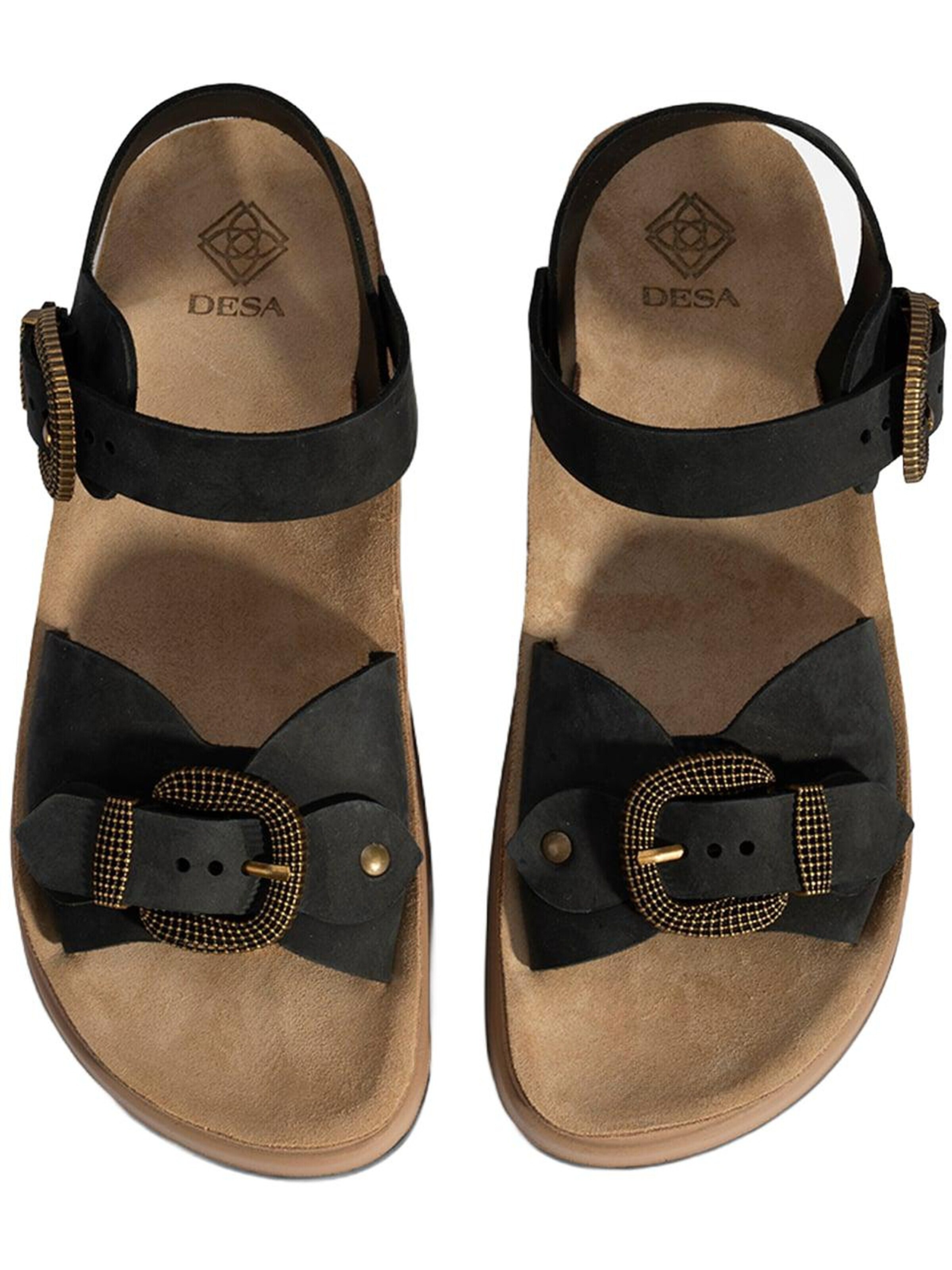 Desa Sandale 'Keilsandalen'‌‌‌‌‌‌‌‌ in Schwarz