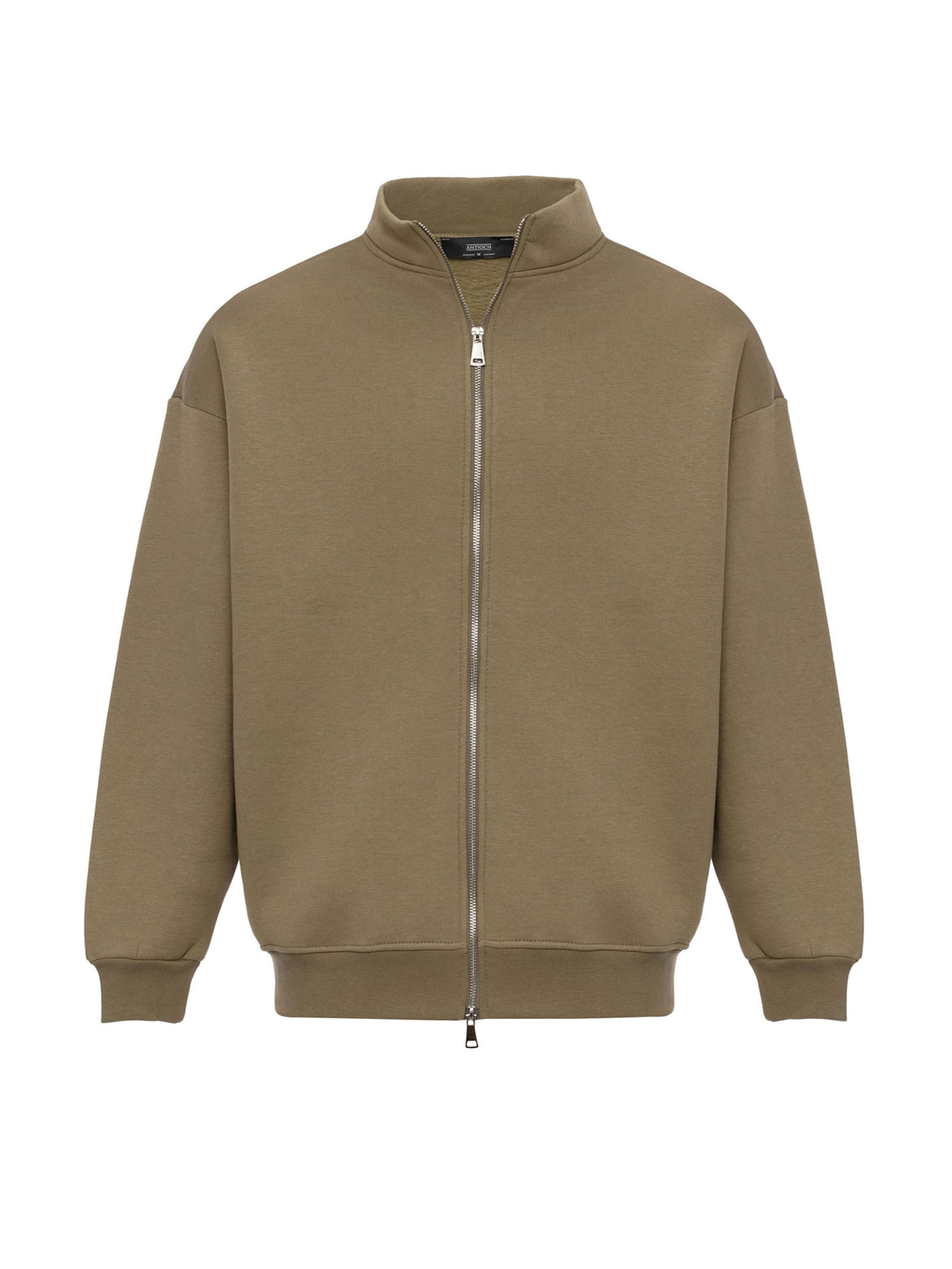 Antioch Ζακέτα φούτερ σε πράσινο: μπροστά