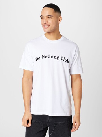 On Vacation Club - Camiseta 'Bubbly' en blanco: frente