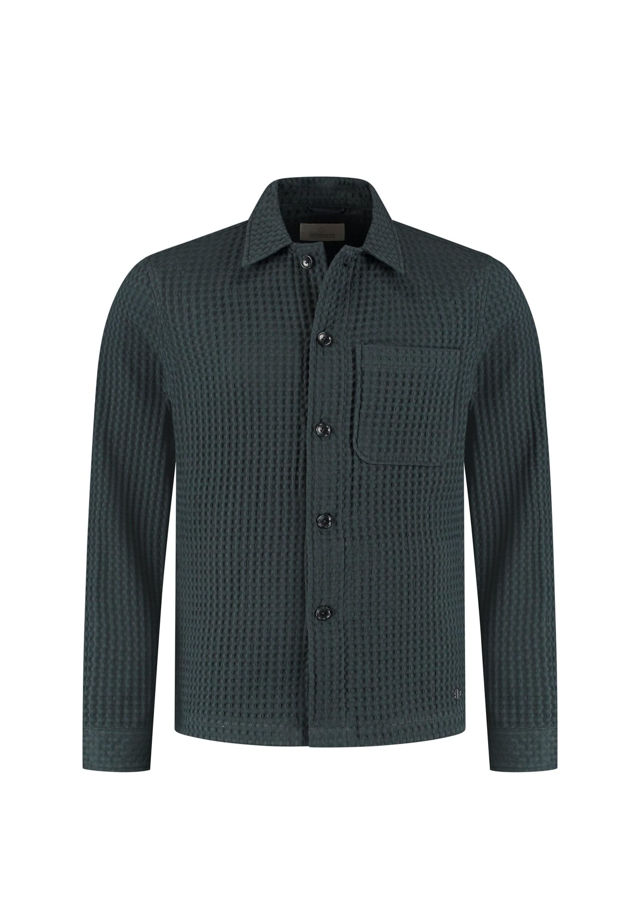 Camicia di Dstrezzed in verde: frontale