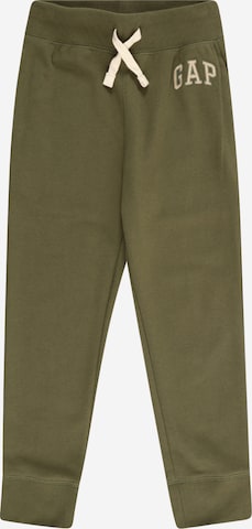 GAP - Tapered Calças em verde: frente