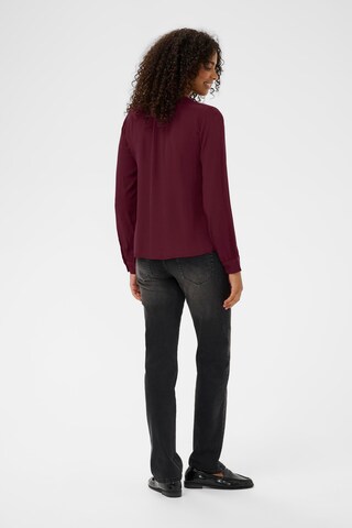 Kaffe Bluse i lilla