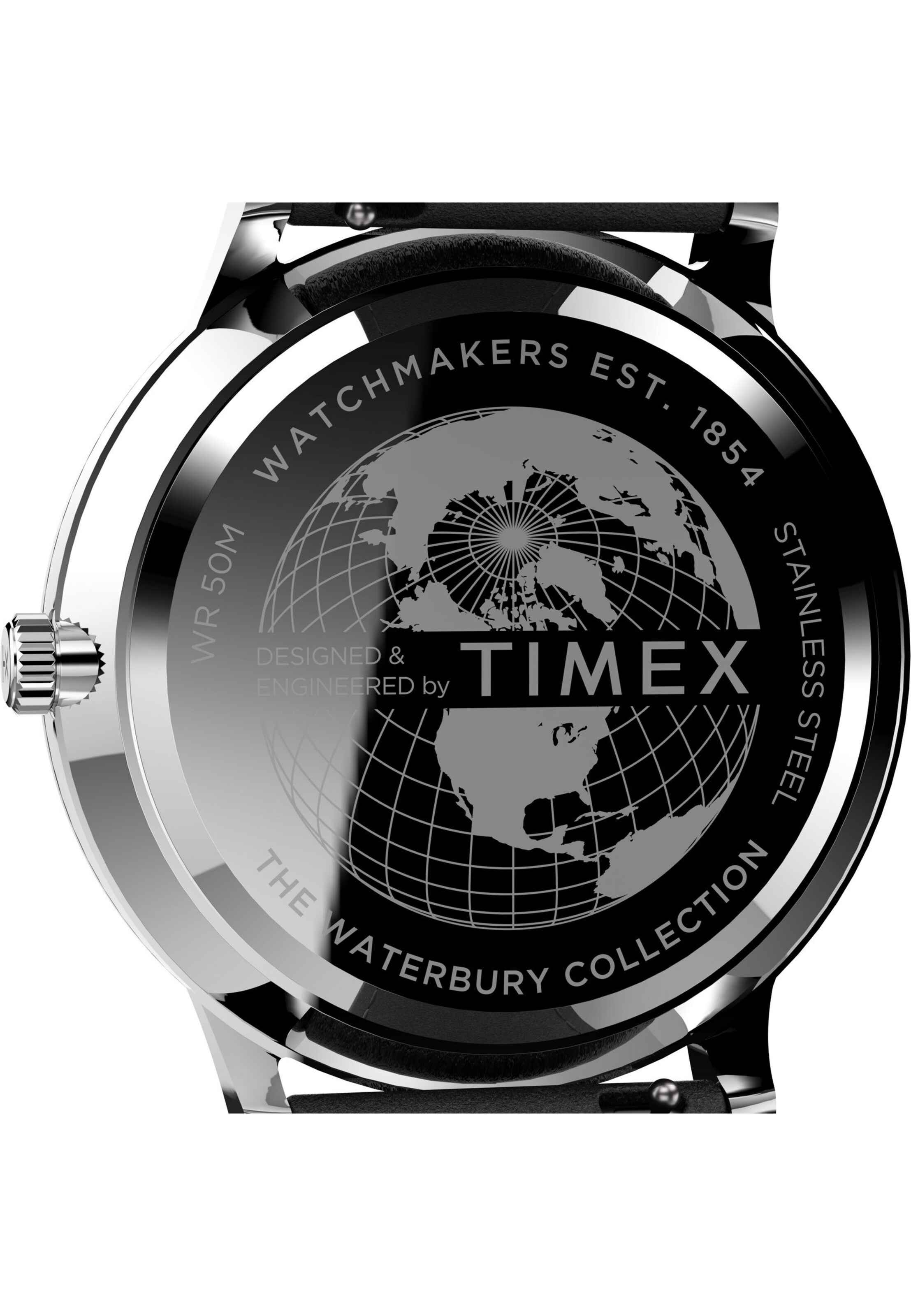 TIMEX Analoguhr 'Waterbury Classic' in Schwarz