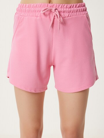 Happiness İstanbul Regular Панталон в розово