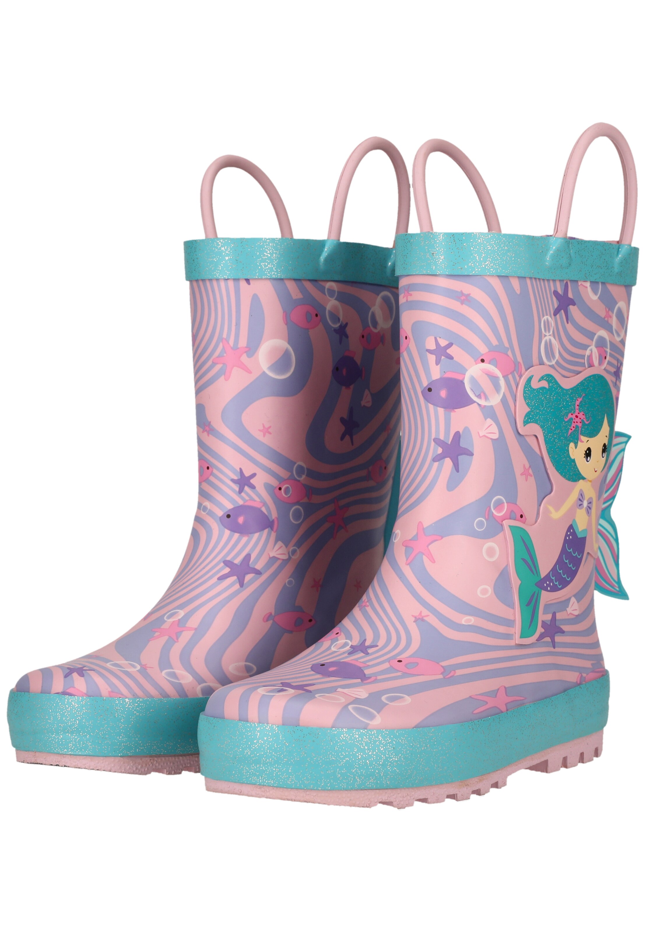 ZigZag Regenlaarzen 'Rook' in Lila