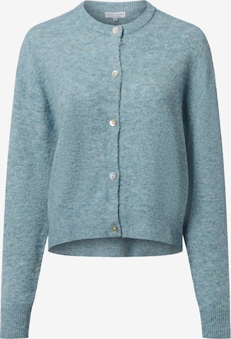 Marie Lund Strickjacke in Blau: Vorderseite