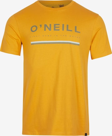 O'NEILL - Camisa 'Arrowhead' em amarelo: frente