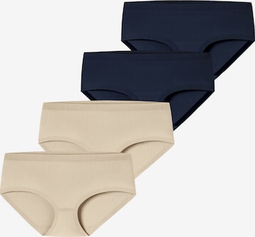 SCHIESSER Panty ' Invisible Cotton ' in Beige: Vorderseite