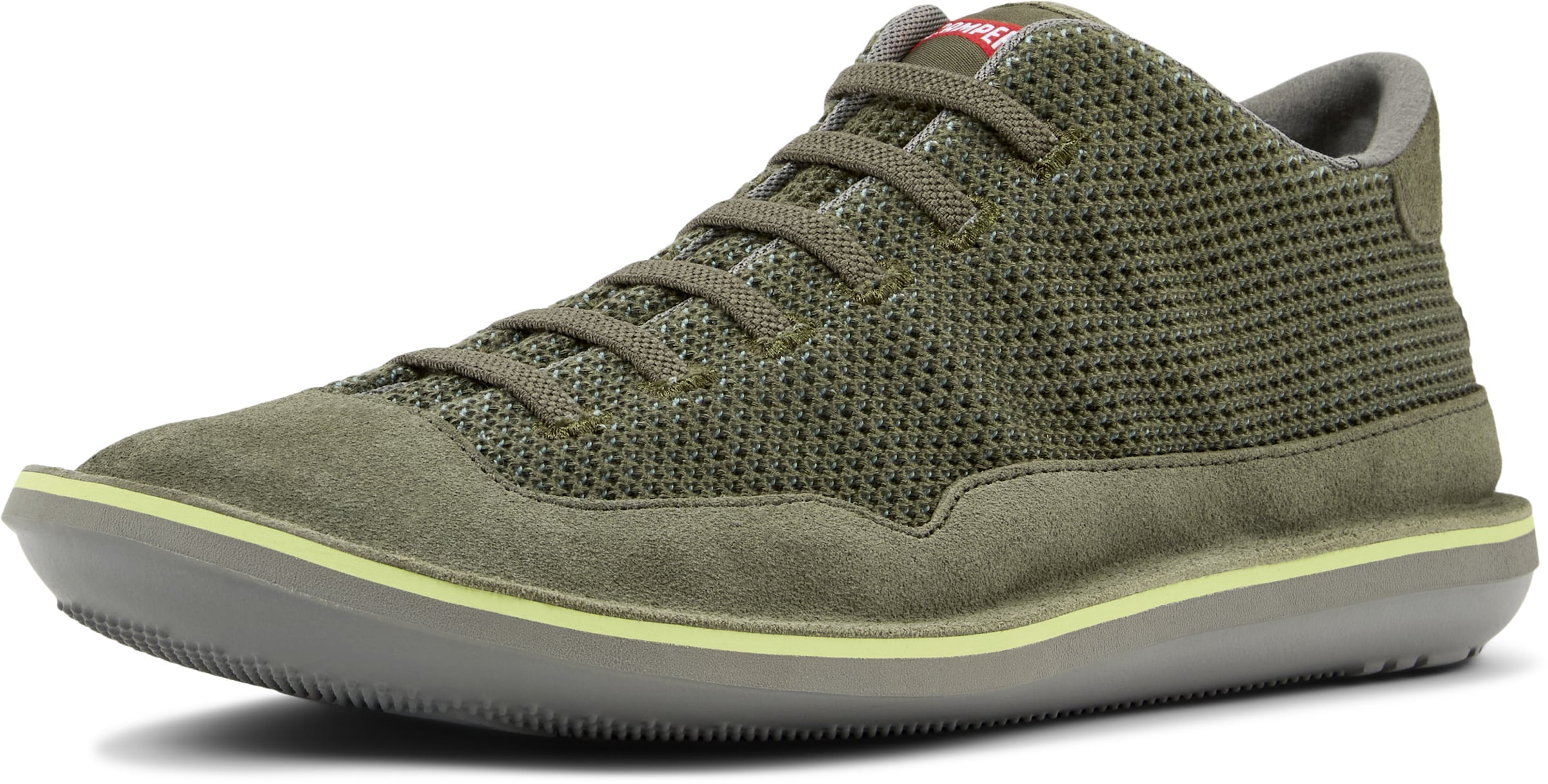 CAMPER Sneakers laag 'Beetle' in Groen: voorkant