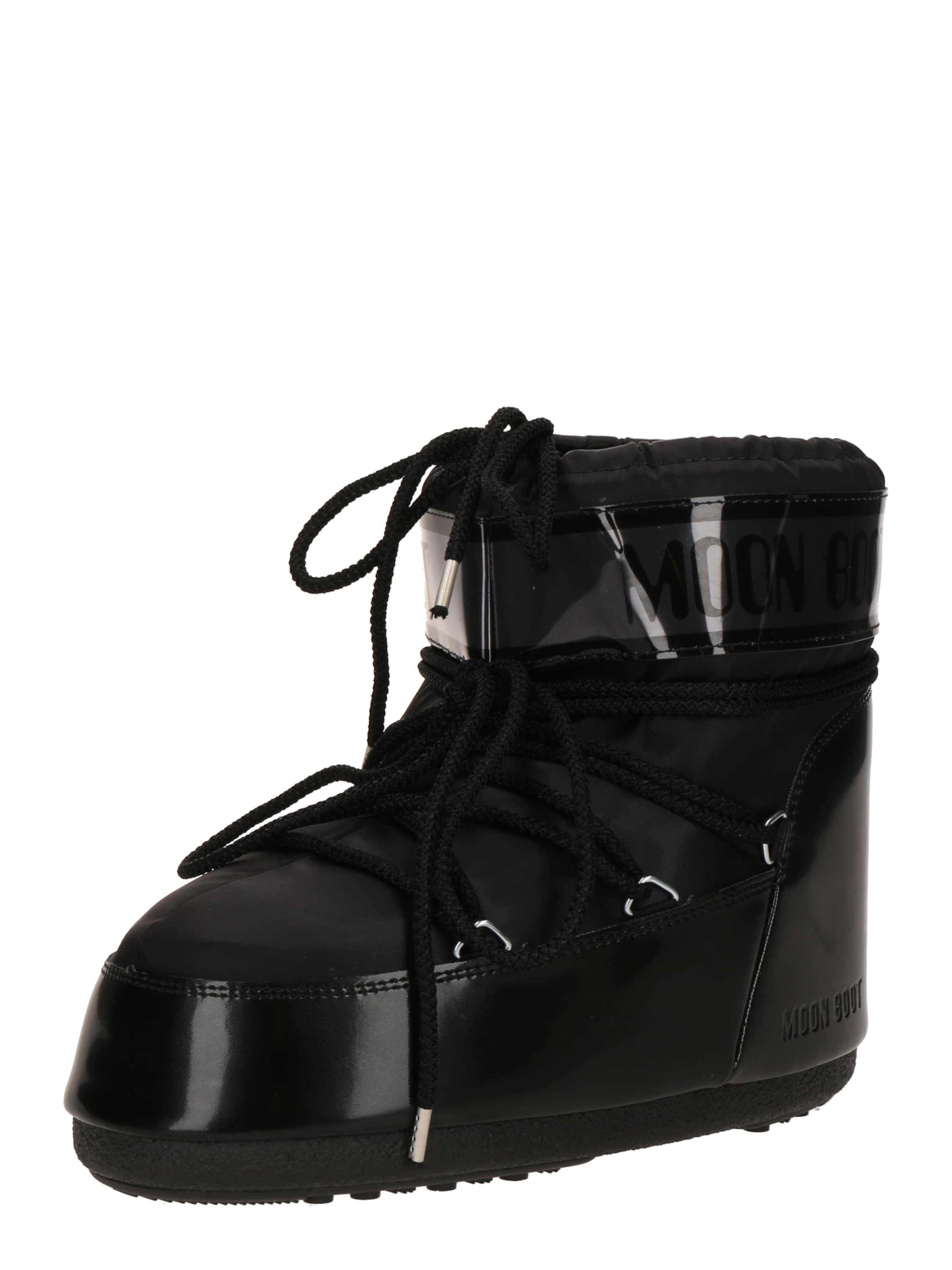 MOON BOOT Lumesaapad, värv must: eest vaates