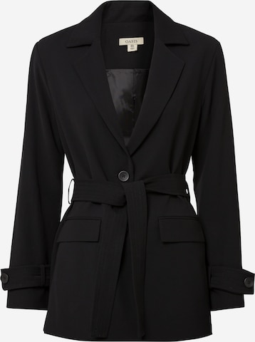 Oasis Blazer in Black: front