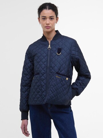 Barbour Přechodná bunda 'Reyna' – modrá: přední strana
