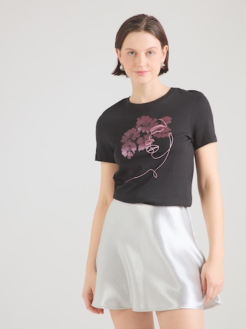 Tricou 'ONLKITA' de la ONLY pe negru: față