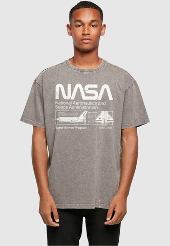 T-Shirt 'Nasa - Space Shuttle Program' ABSOLUTE CULT en gris : devant
