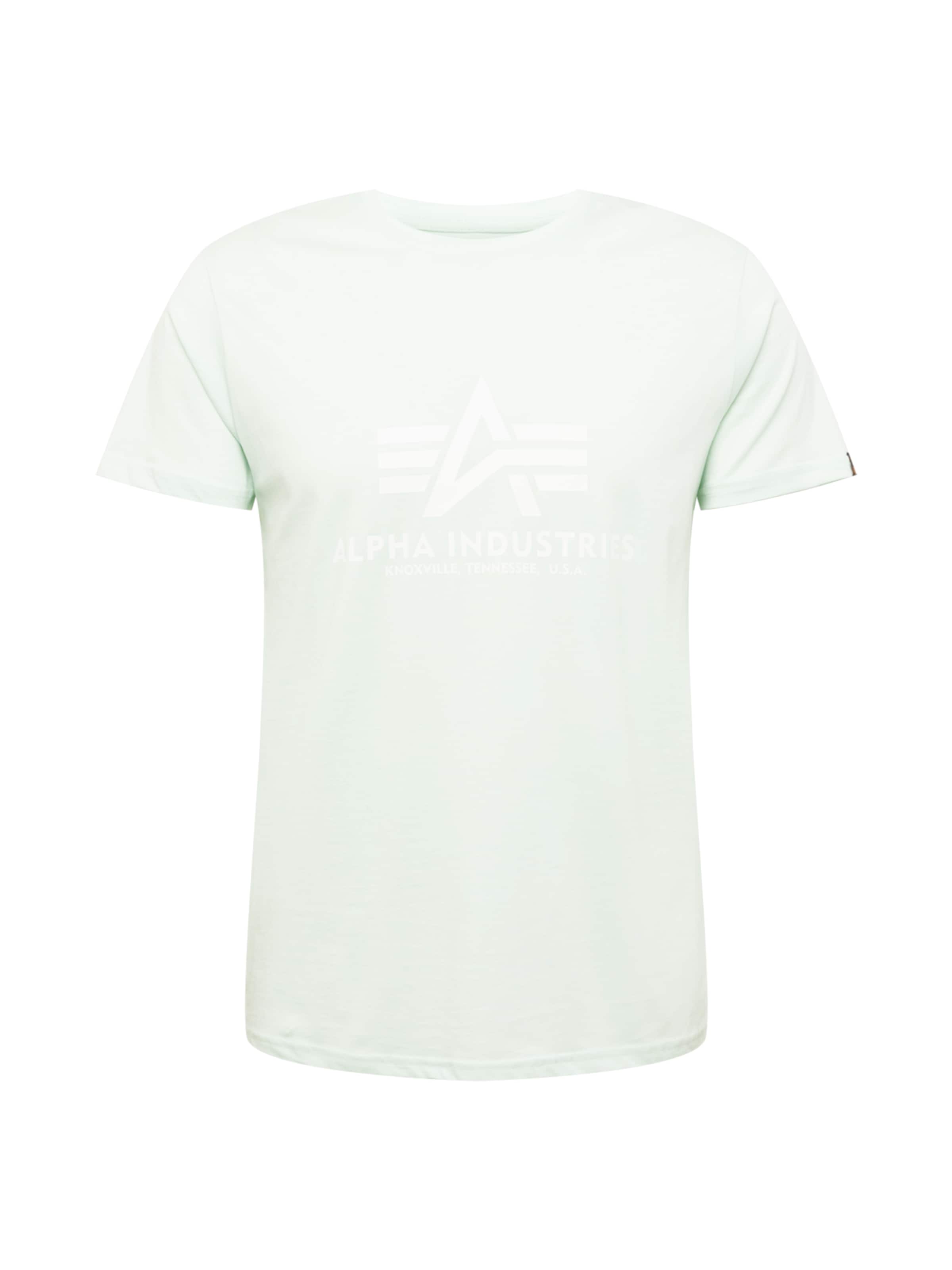 ALPHA INDUSTRIES Bluser & t-shirts i grøn: forside