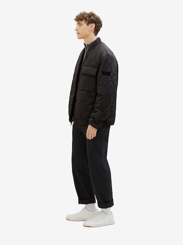 TOM TAILOR DENIM Between-Season Jacket in Black