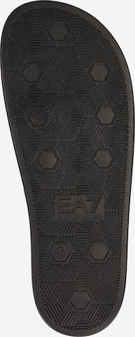 melns EA7 Emporio Armani Iešļūcenes/baseina apavi