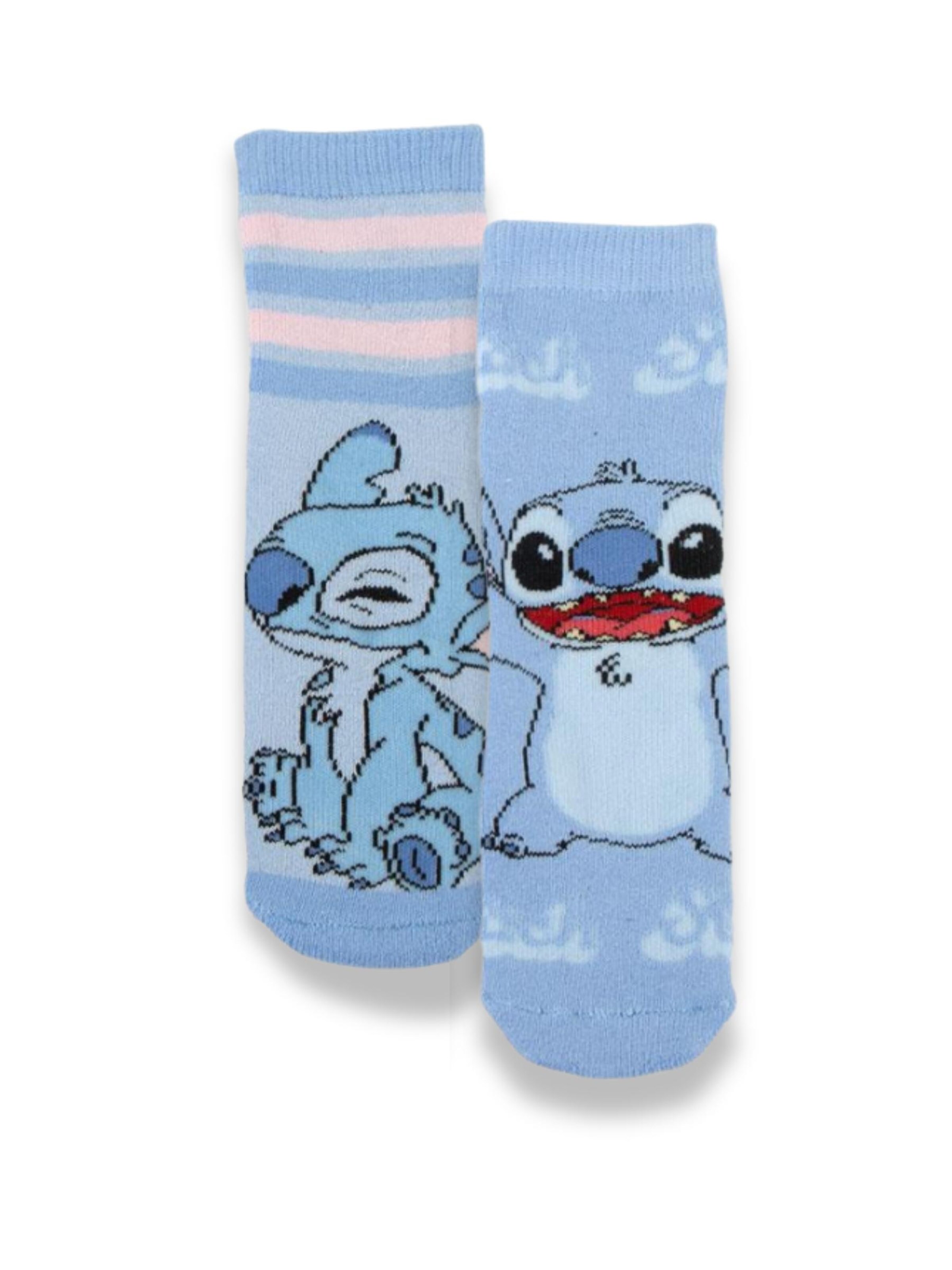 DISNEY Socken 'Stitch' in Blau: Vorderseite