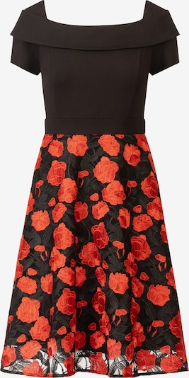 Kraimod Cocktailkleid in rot / schwarz, Produktansicht