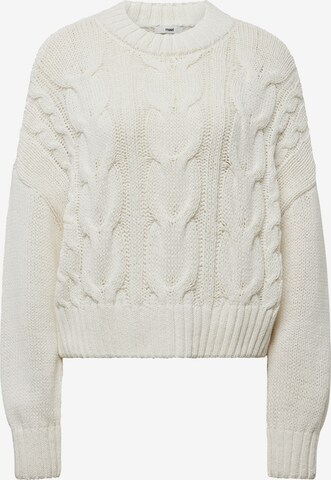 Mavi Sweater in White: front