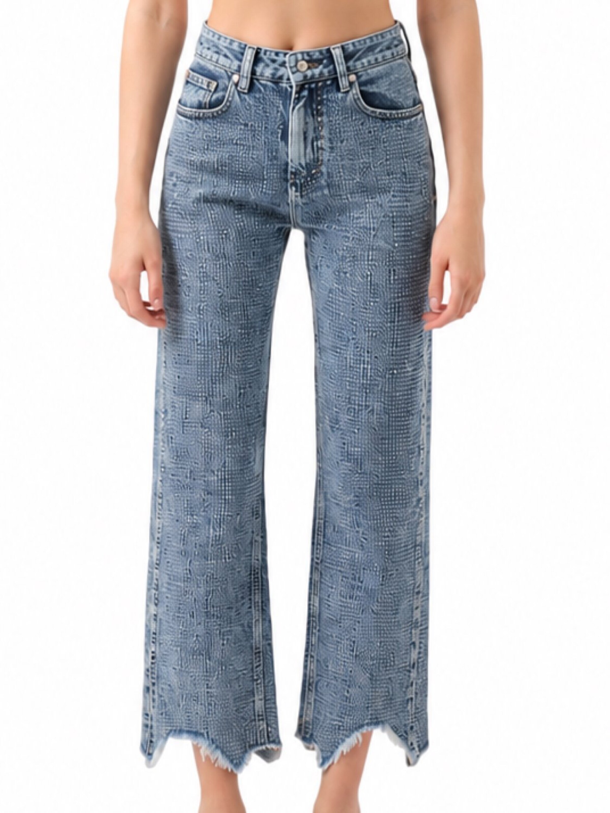 HOLLY LOLLY Regular Jeans in Blau: Vorderseite