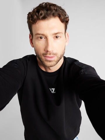 EA7 Emporio Armani Sweatshirt in Schwarz